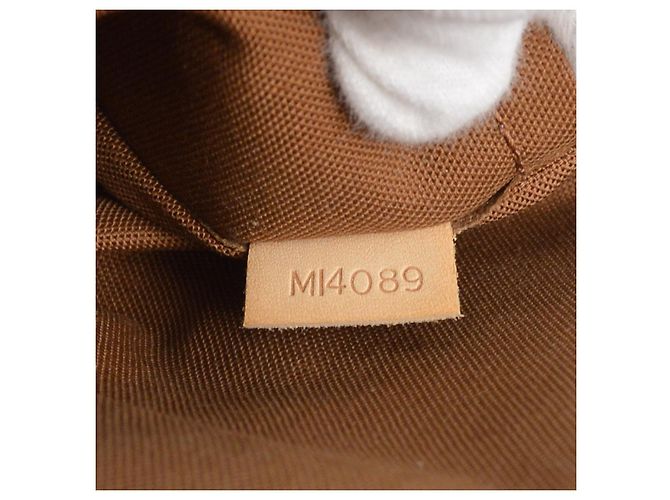 Louis Vuitton Palermo Handtasche aus Monogramm-Canvas GM Braun - Ansicht 5