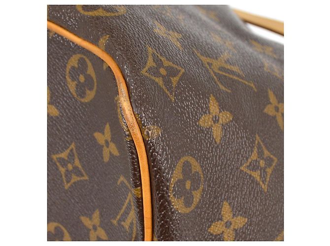 Louis Vuitton Palermo Handtasche aus Monogramm-Canvas GM Braun - Ansicht 6