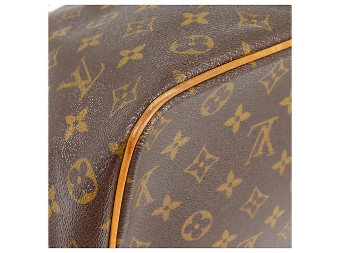 Louis Vuitton Palermo Handtasche aus Monogramm-Canvas GM Braun - Ansicht 7