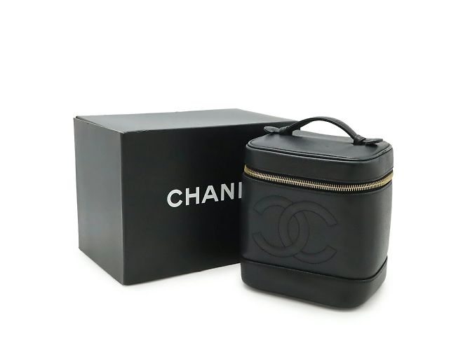 Borsa Vanity Coco Mark di CHANEL in Nero - vista 10