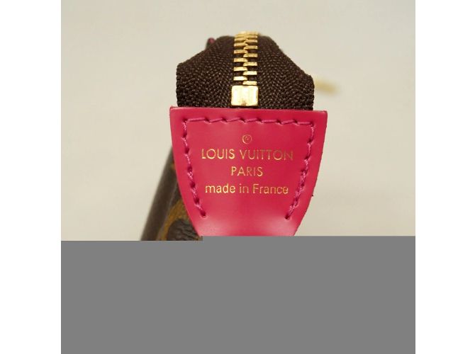 Mini Pochette Accessoires Monogram Vivienne di Louis Vuitton Marrone Rosa - vista 5