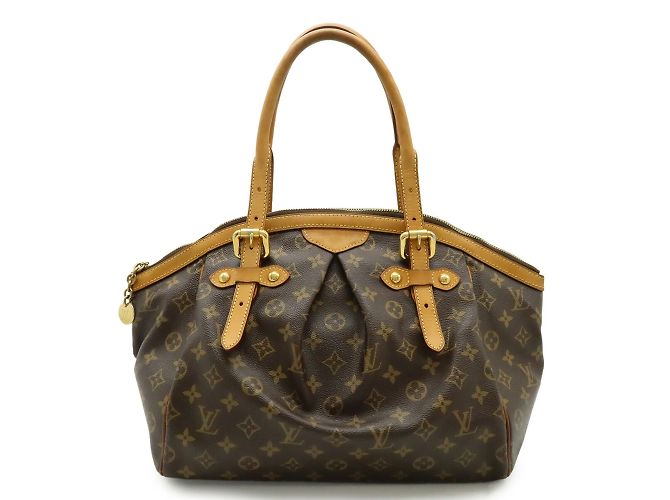 Borsa Tote Louis Vuitton Monogram Tivoli GM Marrone Nero Monogramma - vista 2