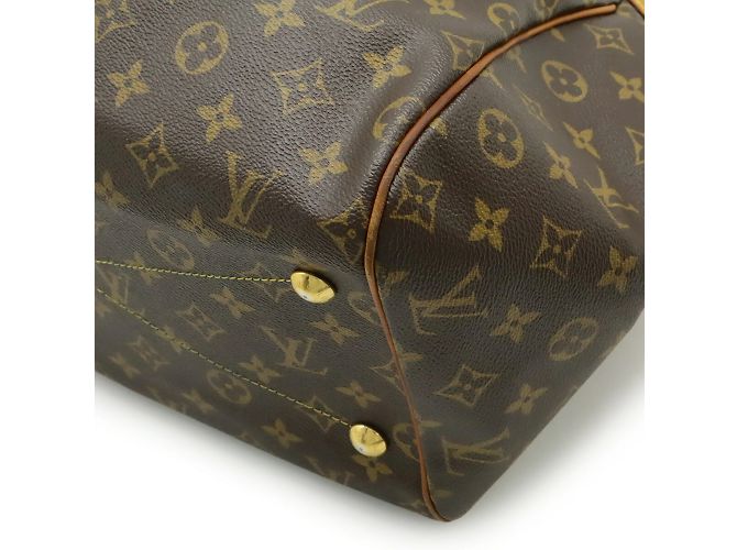 Borsa Tote Louis Vuitton Monogram Tivoli GM Marrone Nero Monogramma - vista 4