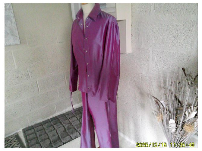 Autre Marque Terno de seda CHIARIA D'ESTE Roxo Lavanda - vista 3
