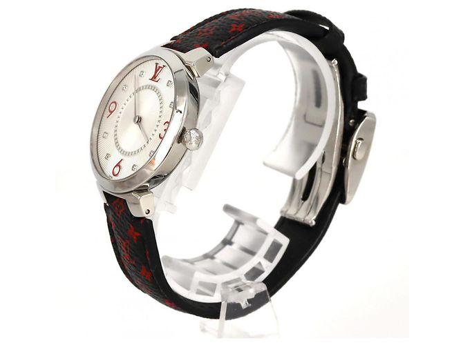 Louis Vuitton Tambour Monogram Quarz Uhr - Ansicht 2