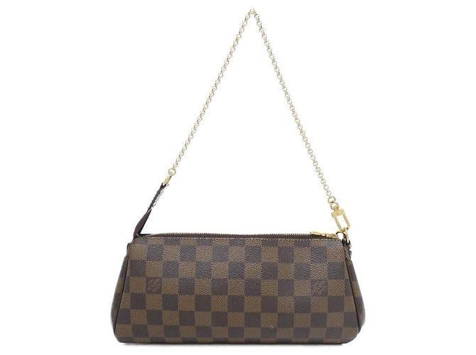 Borsa a Spalla Damier Eva Louis Vuitton Marrone - vista 2