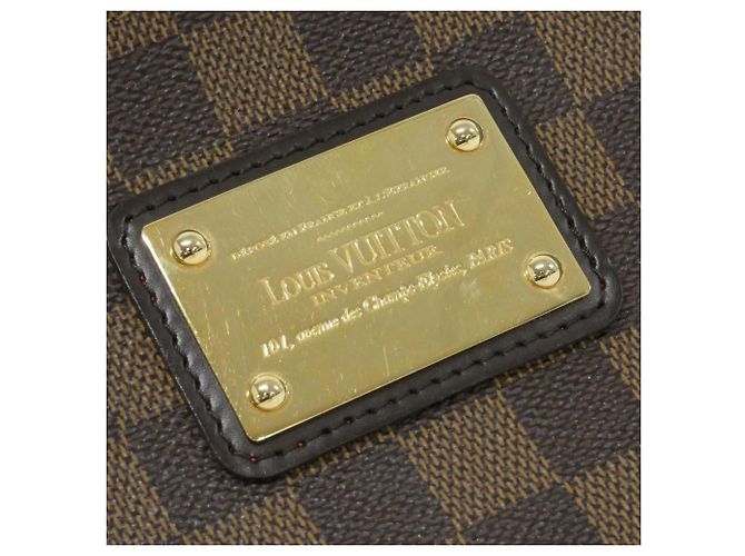 Borsa a Spalla Damier Eva Louis Vuitton Marrone - vista 4