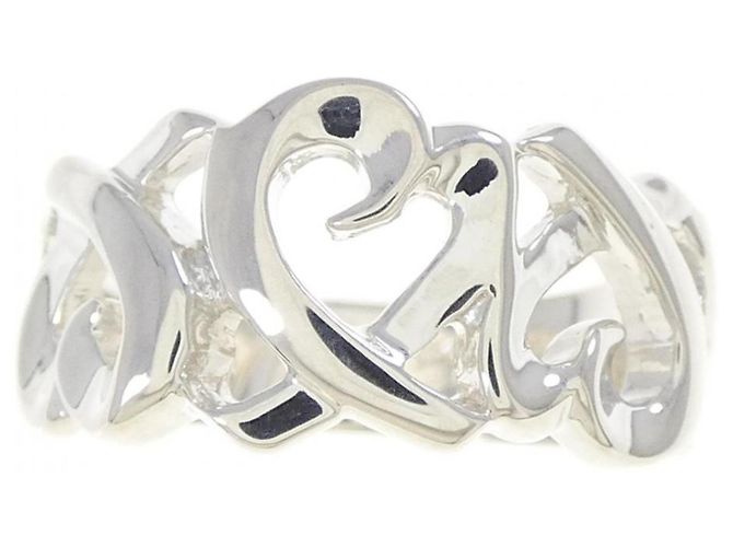 Tiffany & Co Anello Triplo Cuore Amore di Tiffany Argento - vista 2