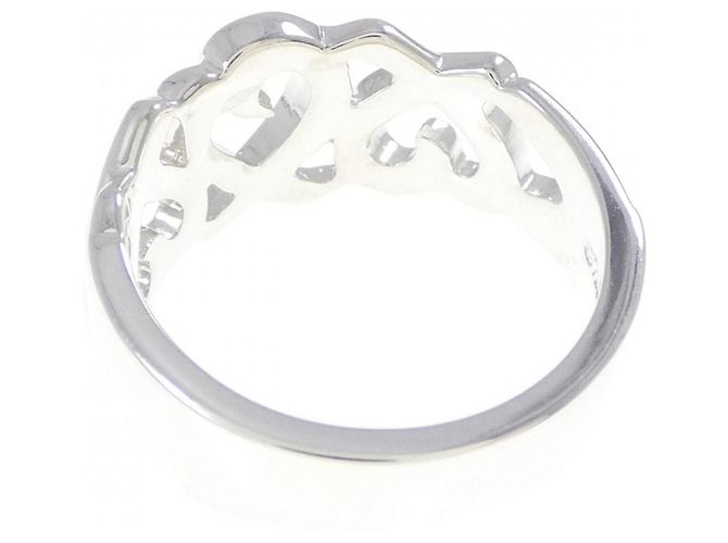 Tiffany & Co Anello Triplo Cuore Amore di Tiffany Argento - vista 3