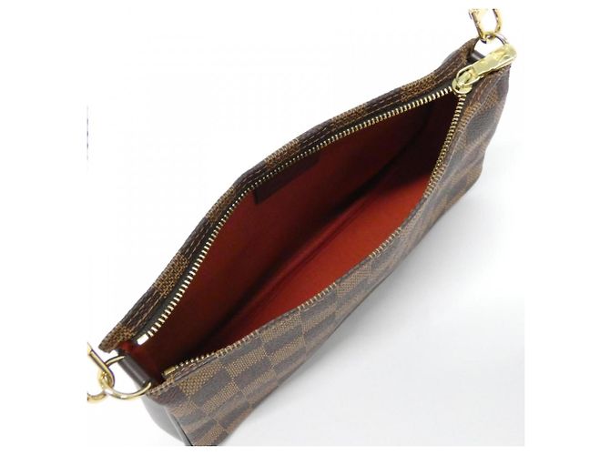 Pochette Accessorio Damier Navona Louis Vuitton Marrone - vista 5
