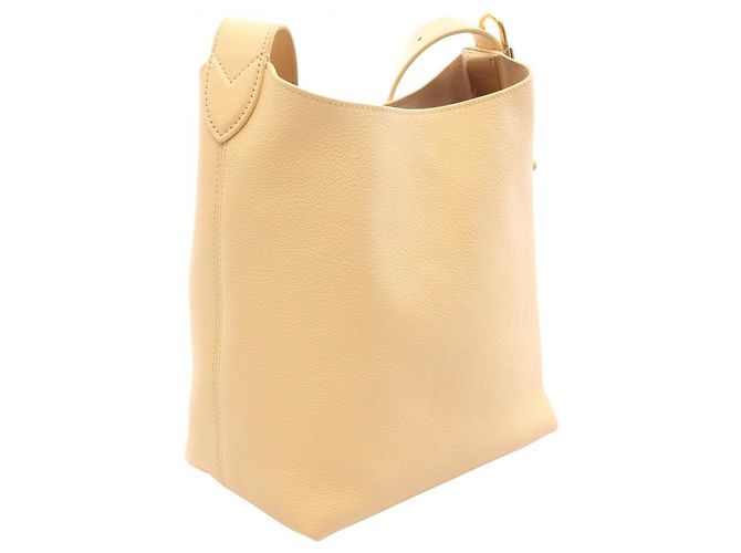 Borsa a Spalla Lowkey Hobo PM Louis Vuitton Beige - vista 2