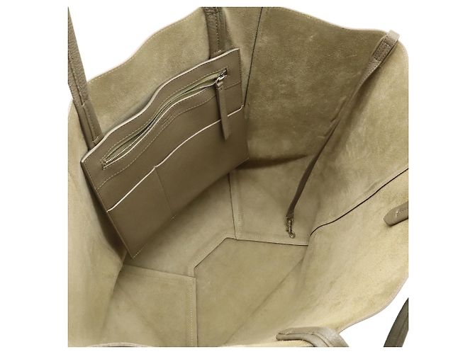 Céline Borsa tote media Cabas Phantom di Celine Nero Grigio - vista 9