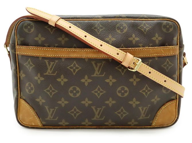 Sac à épaule Trocadero 30 Monogram Louis Vuitton Marron Noir Monogramme - vue 2