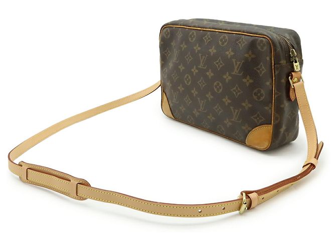 Sac à épaule Trocadero 30 Monogram Louis Vuitton Marron Noir Monogramme - vue 3