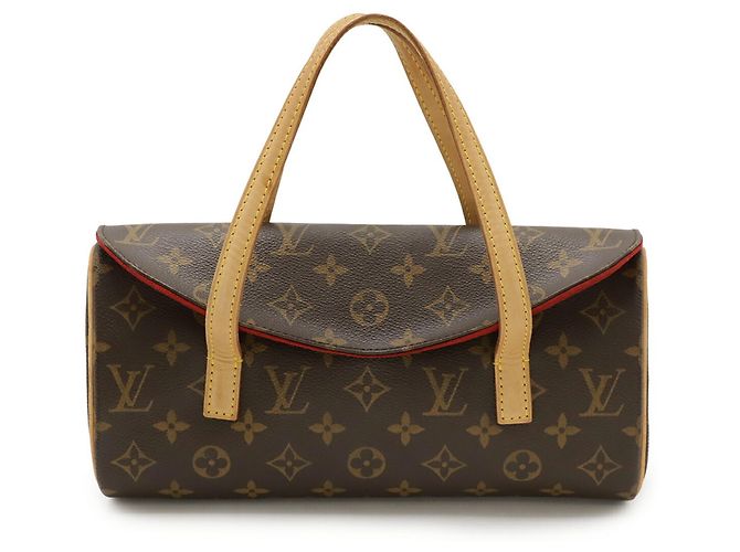 Borsa Monogram Sonatine M51902 di Louis Vuitton Marrone Nero Monogramma - vista 2