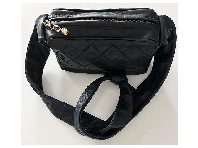 Camera Chanel Mini Vintage Kamera Marineblau - Ansicht 3