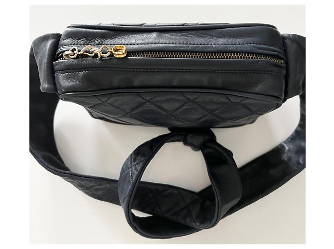 Camera Chanel Mini Vintage Kamera Marineblau - Ansicht 4