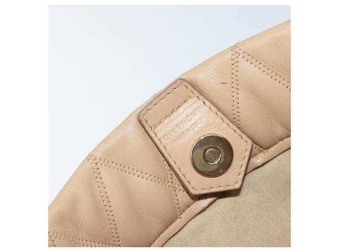 Givenchy GV Bucket Quilted Leather Mini Beige - vista 6