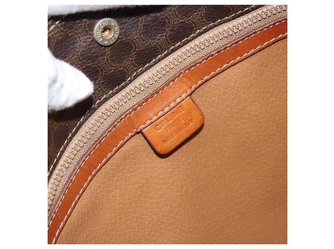 Céline Bolso tote Macadam vintage de lona Celine Castaño - vista 6