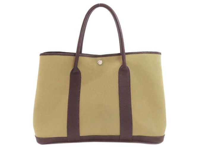 Borsa Tote Garden Party PM di Hermès Cachi - vista 2