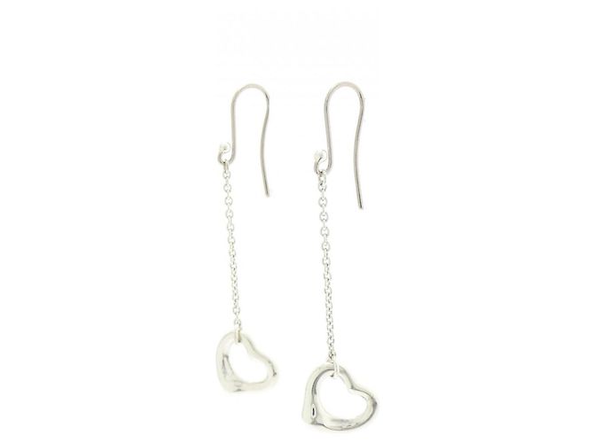 Tiffany & Co Orecchini a goccia Open Heart di Tiffany Argento - vista 2
