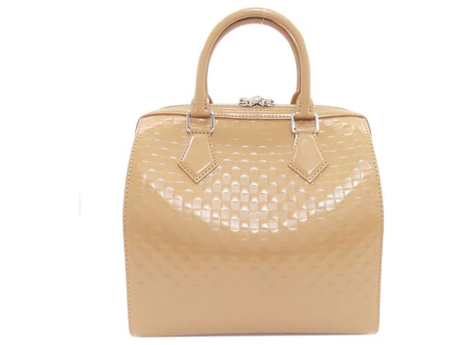Borsa Louis Vuitton Speedy Cube Damier Beige - vista 2
