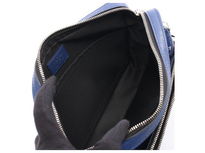 Borsa Messenger Trio Louis Vuitton Blu - vista 3
