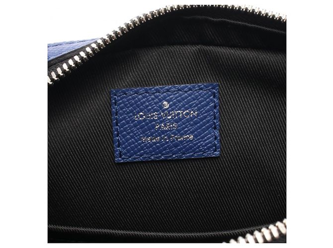 Borsa Messenger Trio Louis Vuitton Blu - vista 4