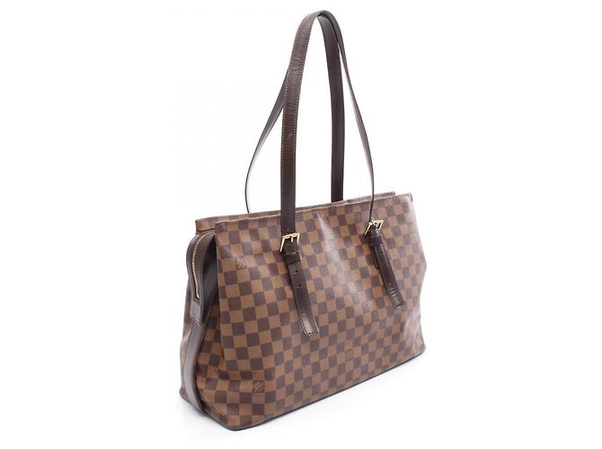 Borsa Tote Chelsea Louis Vuitton Marrone Damier ebene - vista 2