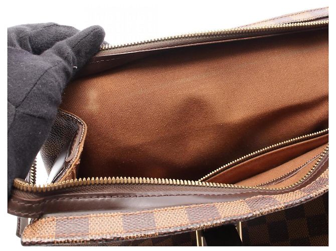 Borsa Tote Chelsea Louis Vuitton Marrone Damier ebene - vista 8