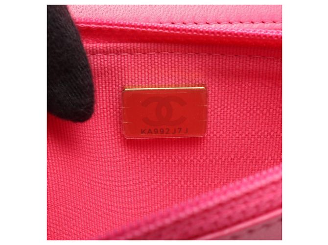 Borsa a Spalla CHANEL 19 Disneuf Rosa - vista 5