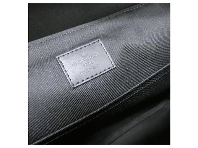 Borsa a tracolla Louis Vuitton Monogram Macassar LV Trail Marrone - vista 7