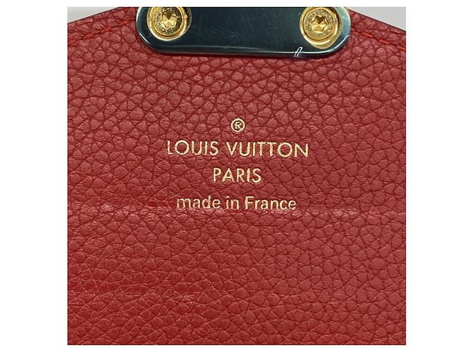 Portafoglio Lungo Pallas Monogram Louis Vuitton Marrone Fuschia - vista 4