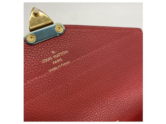 Portafoglio Lungo Pallas Monogram Louis Vuitton Marrone Fuschia - vista 7