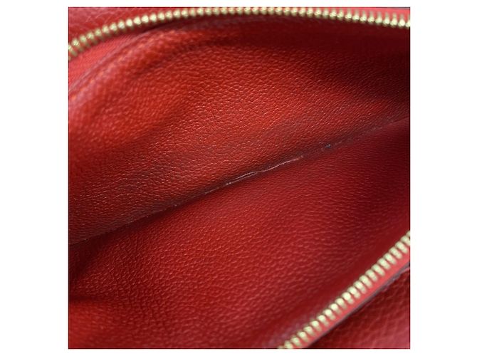 Portafoglio Lungo Pallas Monogram Louis Vuitton Marrone Fuschia - vista 8