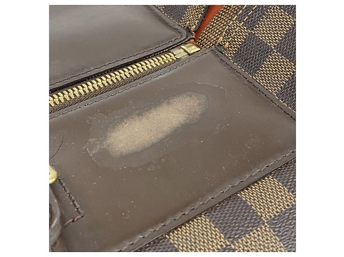 Borsa Boston Damier Greenwich PM Louis Vuitton Damier ebene - vista 10