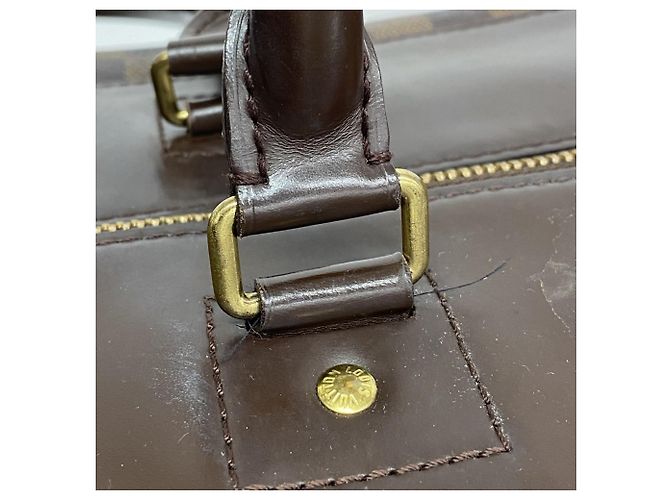 Borsa Boston Damier Greenwich PM Louis Vuitton Damier ebene - vista 11