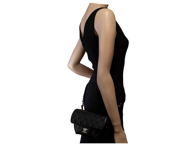 Borsa CHANEL in Pelle Nera - 103097 Nero - vista 11