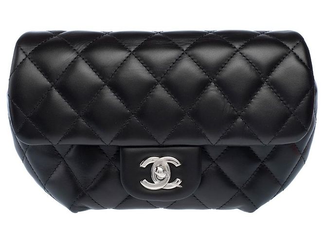 Borsa CHANEL in Pelle Nera - 103097 Nero - vista 12