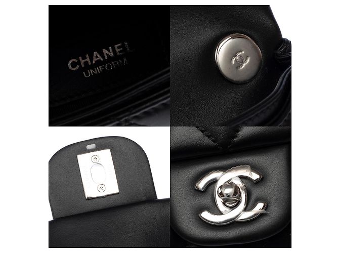 Borsa CHANEL in Pelle Nera - 103097 Nero - vista 6