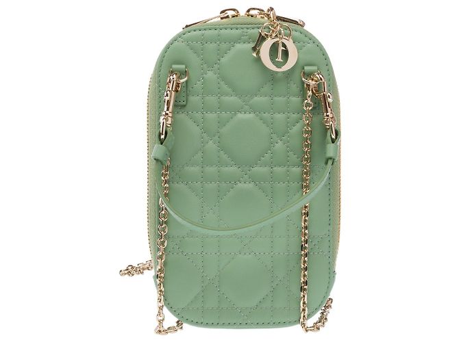 Lady Dior Borsa DIOR in Pelle Verde - 103169 - vista 4