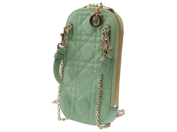 Lady Dior Borsa DIOR in Pelle Verde - 103169 - vista 6