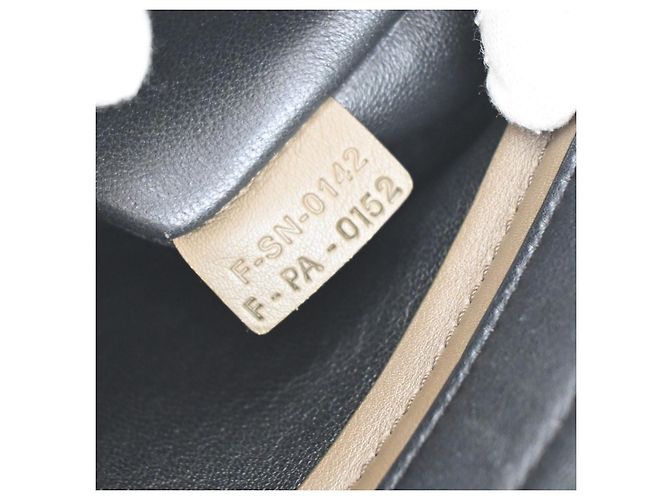 Céline Celine Trapeze in pelle con scamosciato Medium Multicolore - vista 7