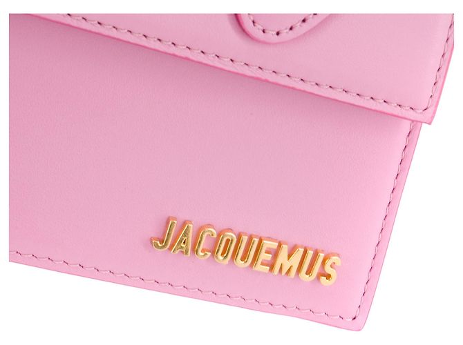 JACQUEMUS - Borsa a tracolla Chiquito media Jacquemus in pelle rosa - vista 5