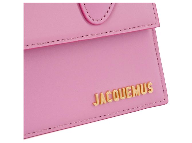 JACQUEMUS - Borsa a tracolla Chiquito media Jacquemus in pelle rosa - vista 6