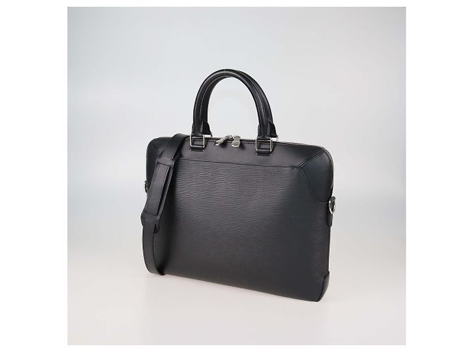 Borsa a tracolla Oliver in pelle Epi nera Louis Vuitton Nero - vista 2