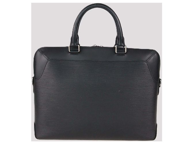 Borsa a tracolla Oliver in pelle Epi nera Louis Vuitton Nero - vista 3