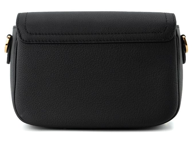 LOUIS VUITTON - Borsa a Spalla Lockme Tender Louis Vuitton in pelle granulata nera Nero - vista 3