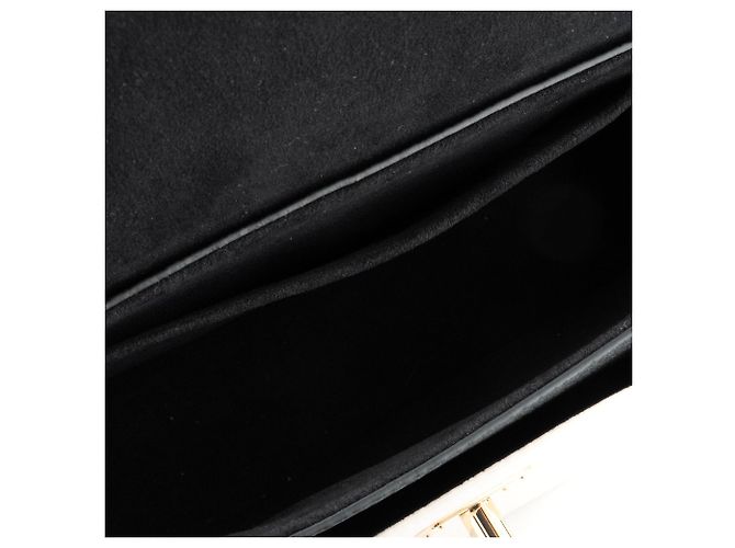 LOUIS VUITTON - Borsa a Spalla Lockme Tender Louis Vuitton in pelle granulata nera Nero - vista 6