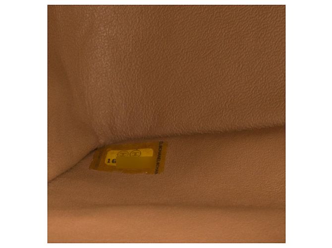 CHANEL - Borsa a tracolla Classic/Timeless Jumbo Chanel in pelle marrone - vista 11